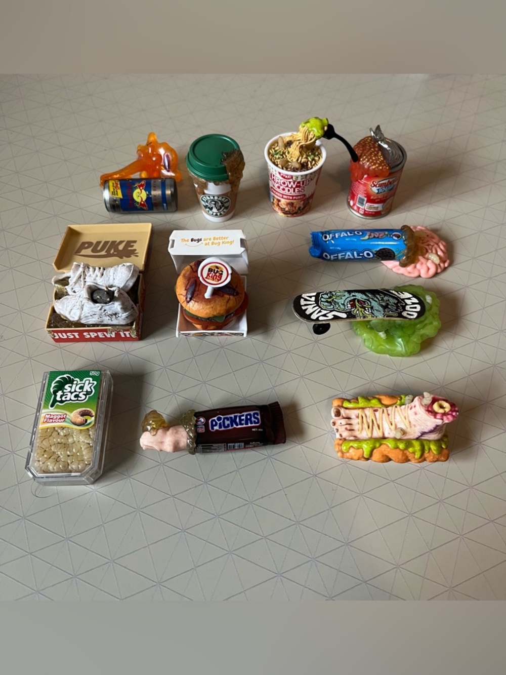 Zuru's Mega Gross Minis- Lot of 11 figures